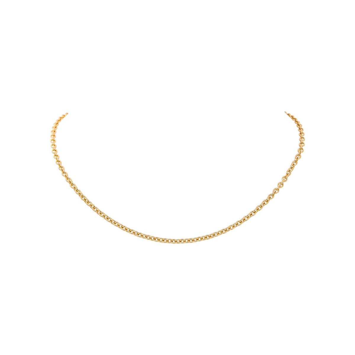 Collier Maille Forçat Or jaune