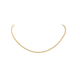Collier Maille Forçat Or jaune