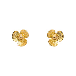 Boucles d'oreilles  Puces  Or jaune