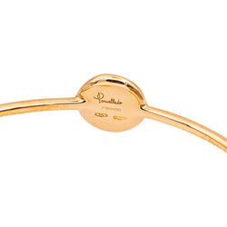Pomellato Bracelet Demi Jonc Sabbia Or rose Diamant brun