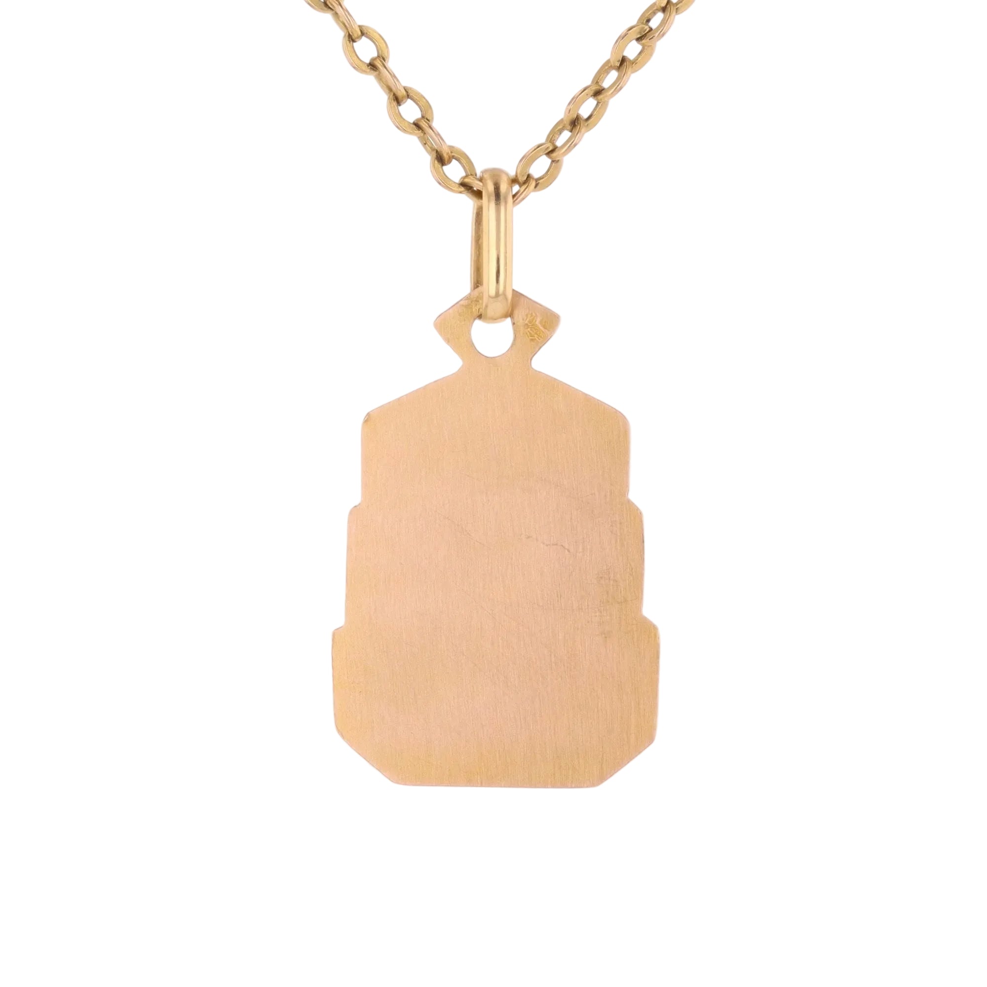 Médaille en or rose