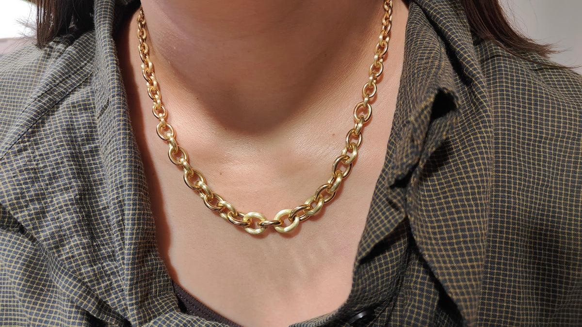 Collier Chaîne en or jaune