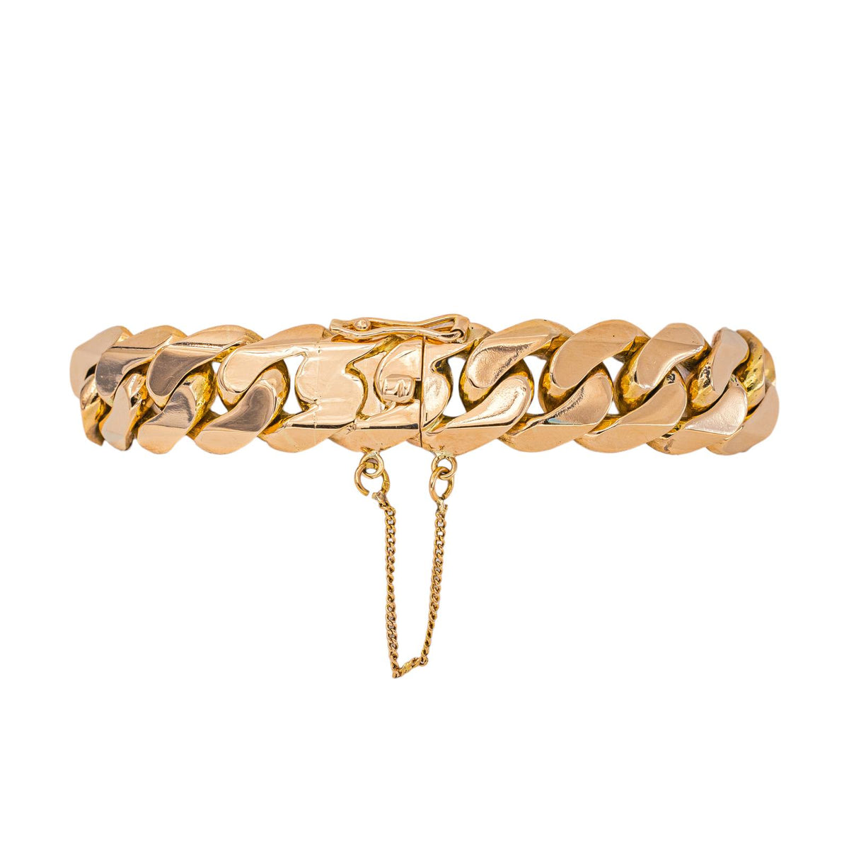 Bracelet Maille Gourmette Or rose
