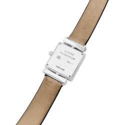 Montre Van Cleef & Arpels, "Classique Arpels" en or blanc, diamants.