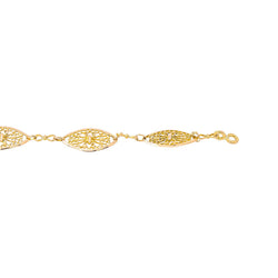 Collier Maille filigrane Or jaune