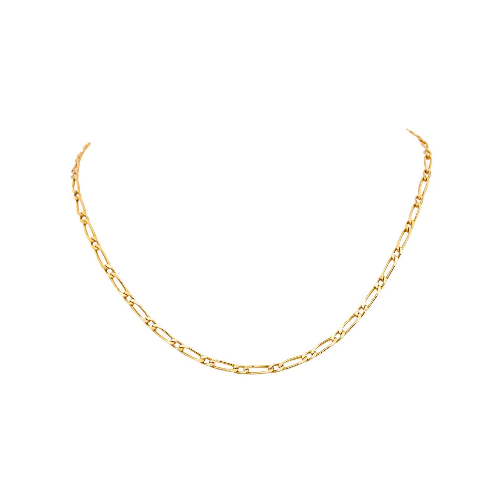 Collier Maille figaro Or Jaune