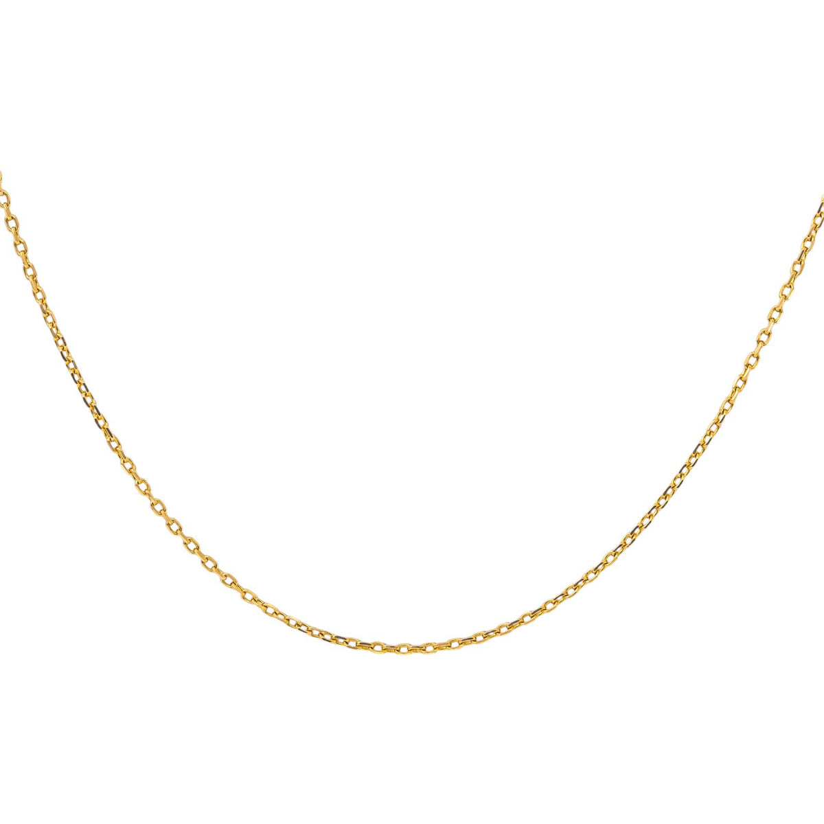 Collier Maille Forçat Or jaune