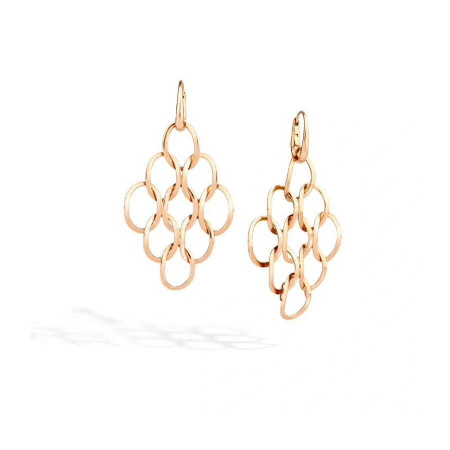 Boucles d'oreilles POMELLATO Brera en or jaune