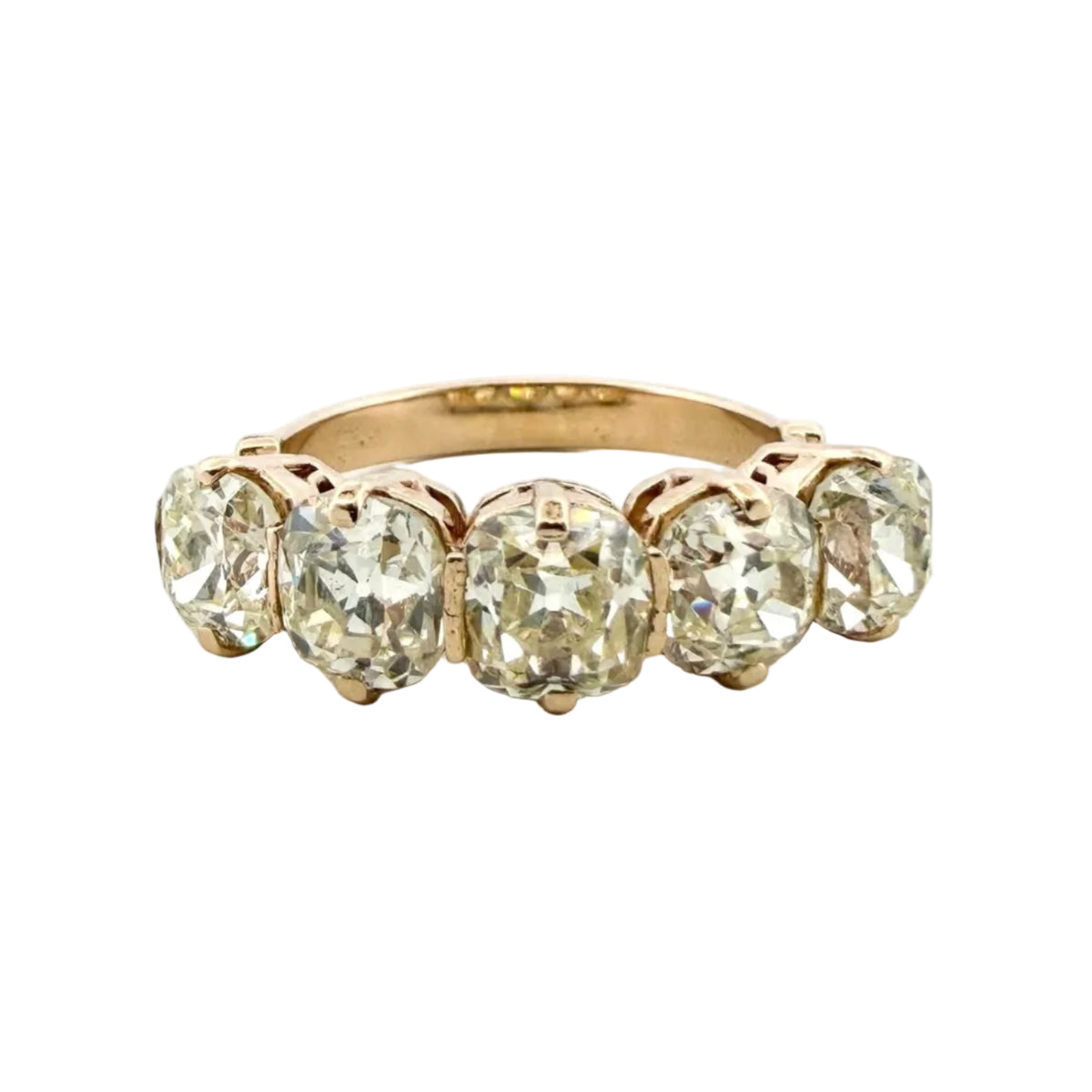 Bague Alliance en or blanc et diamants
