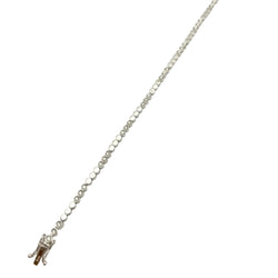 Bracelet Ligne en or blanc et diamants