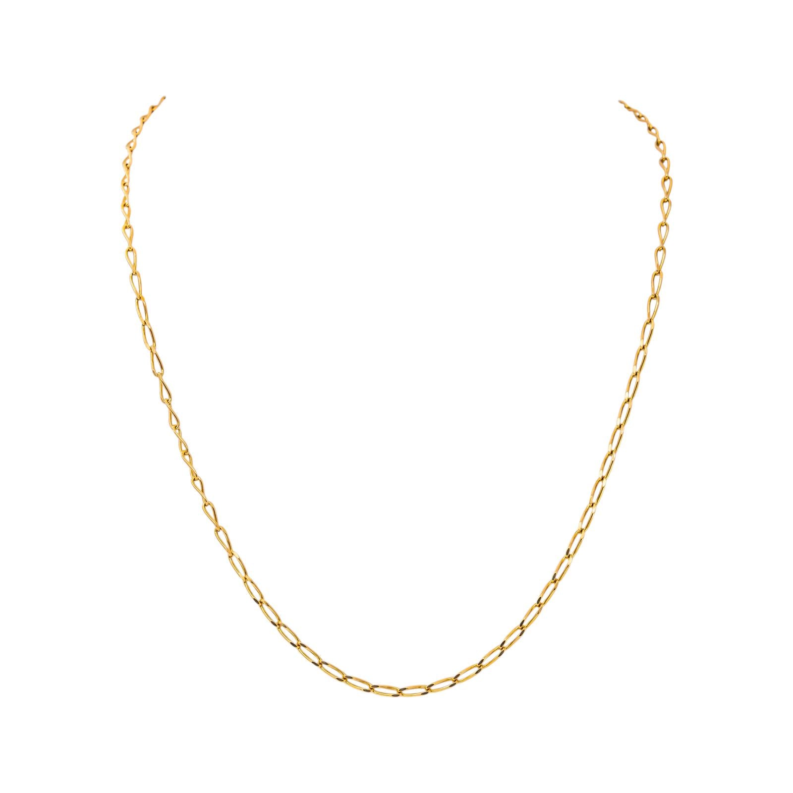 Collier Maille Cheval Or jaune