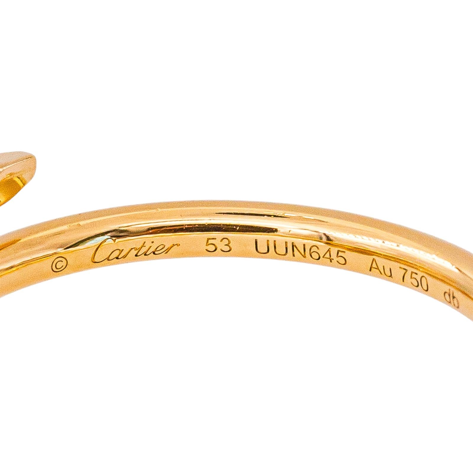 Cartier Bague Juste un clou Or jaune
