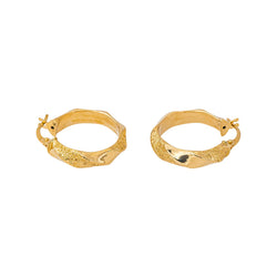 Boucles d'oreilles Créoles Or jaune