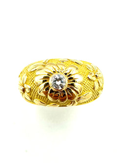 Bague VAN CLEEF & ARPELS en or jaune et diamant
