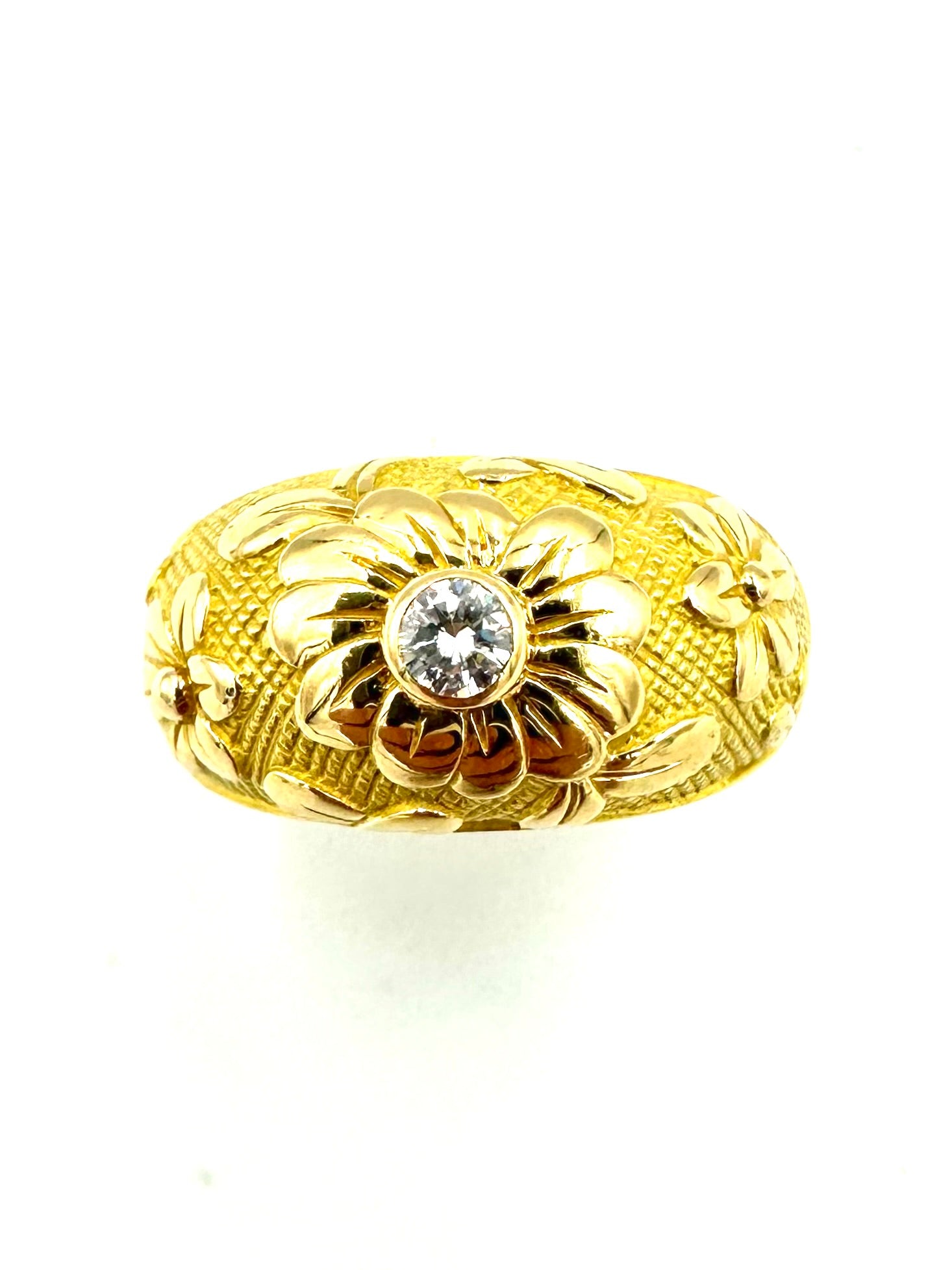 Bague VAN CLEEF & ARPELS en or jaune et diamant
