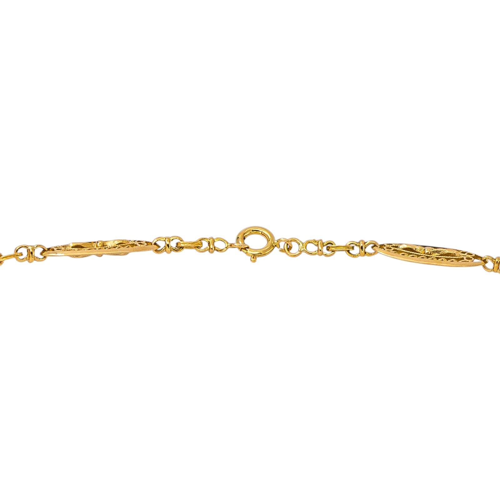 Collier Maille en or jaune