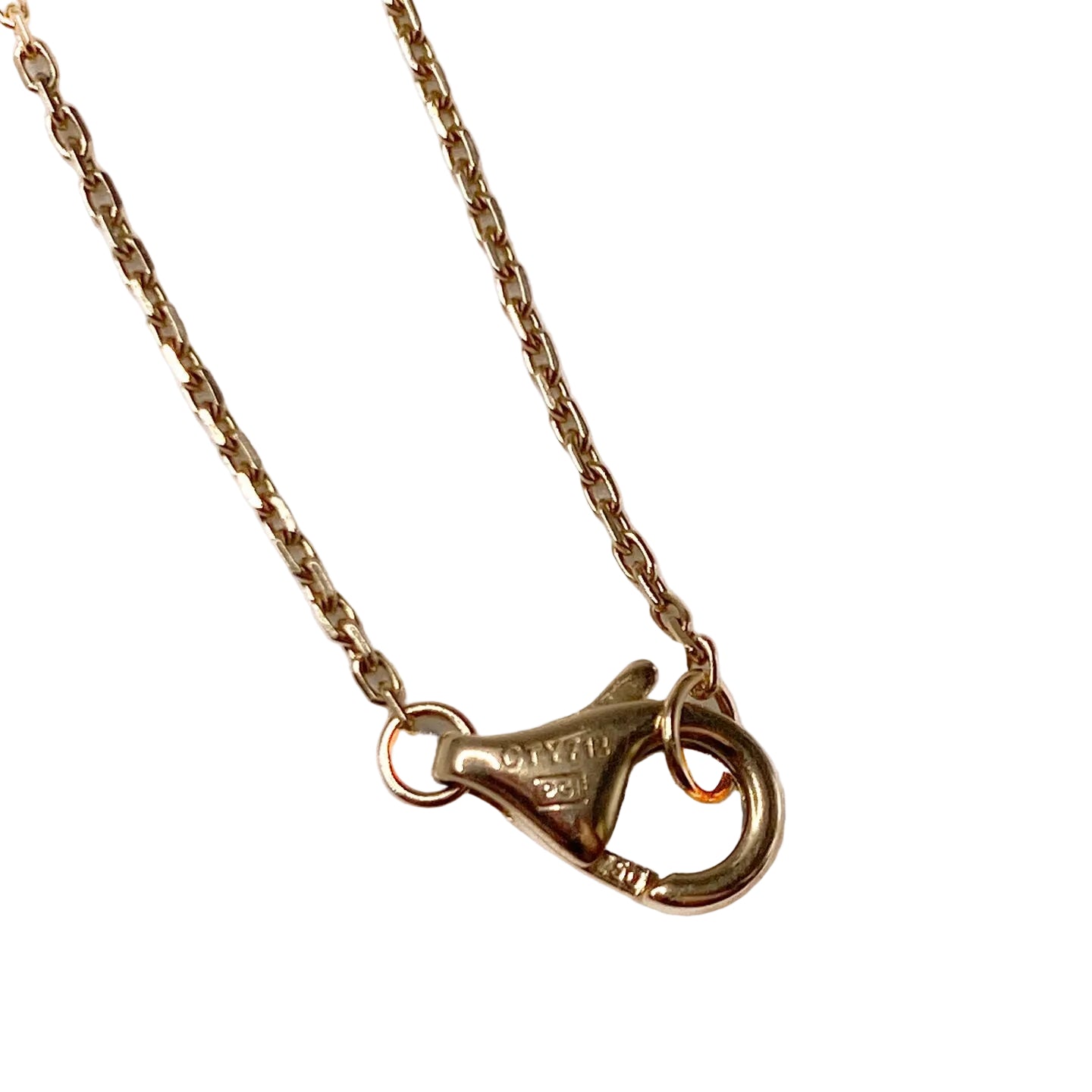 Collier Pendentif CARTIER "Amulette" en or jaune, nacre et diamants