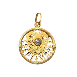 Médaille en or jaune
