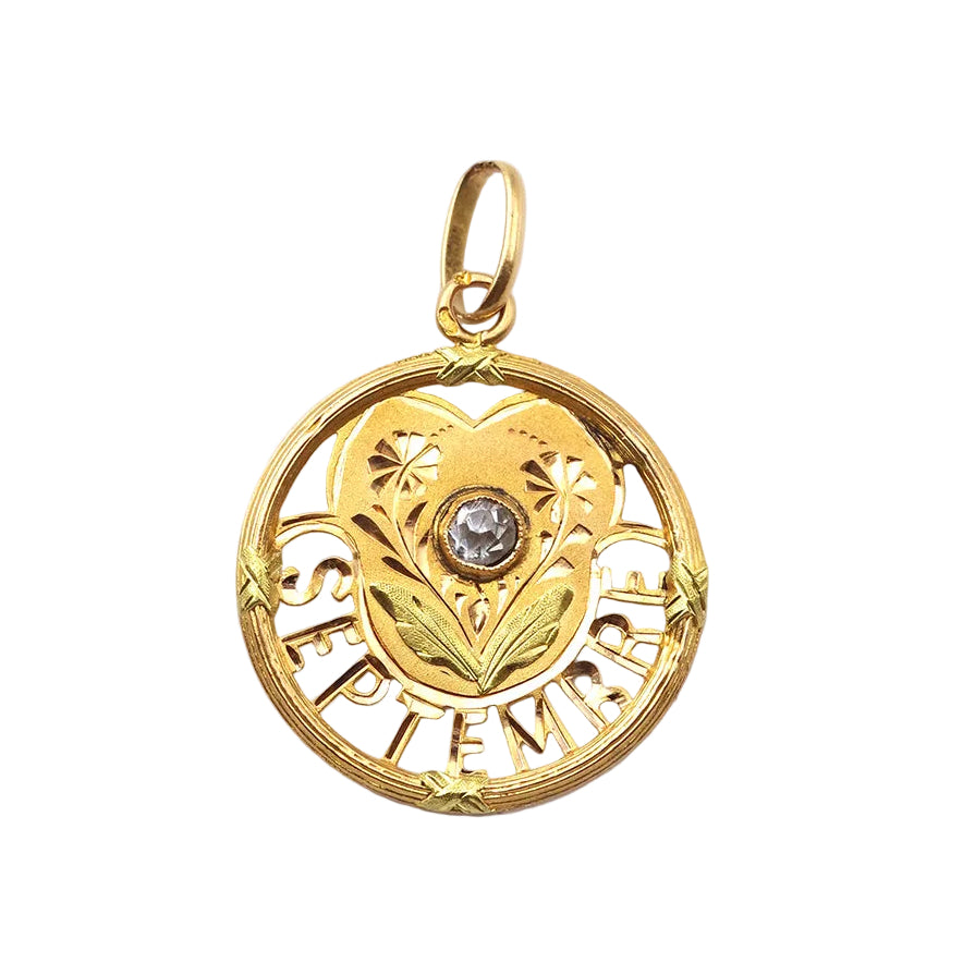 Médaille en or jaune