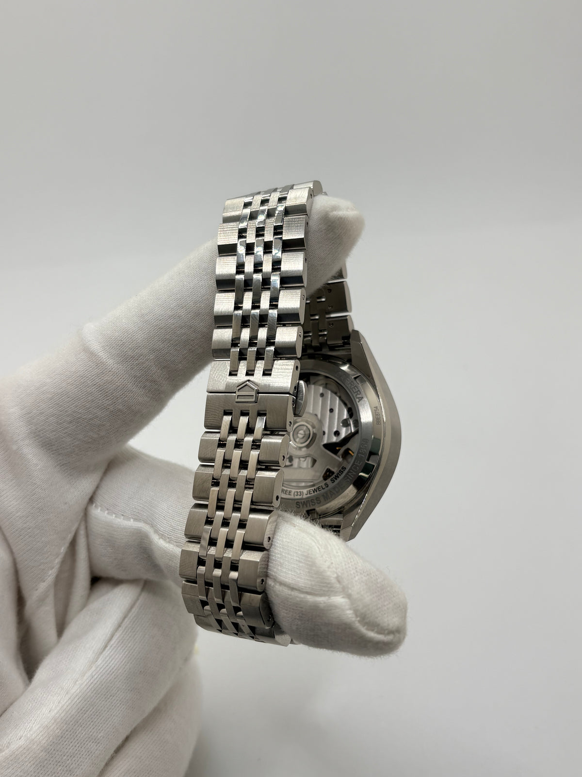 Montre TAG HEUER "Carrera Chronograph" en acier inoxydable