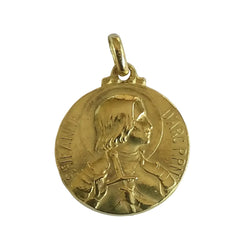Médaille en or jaune