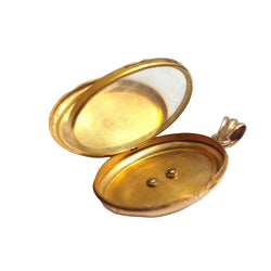Pendentif en or jaune et perle