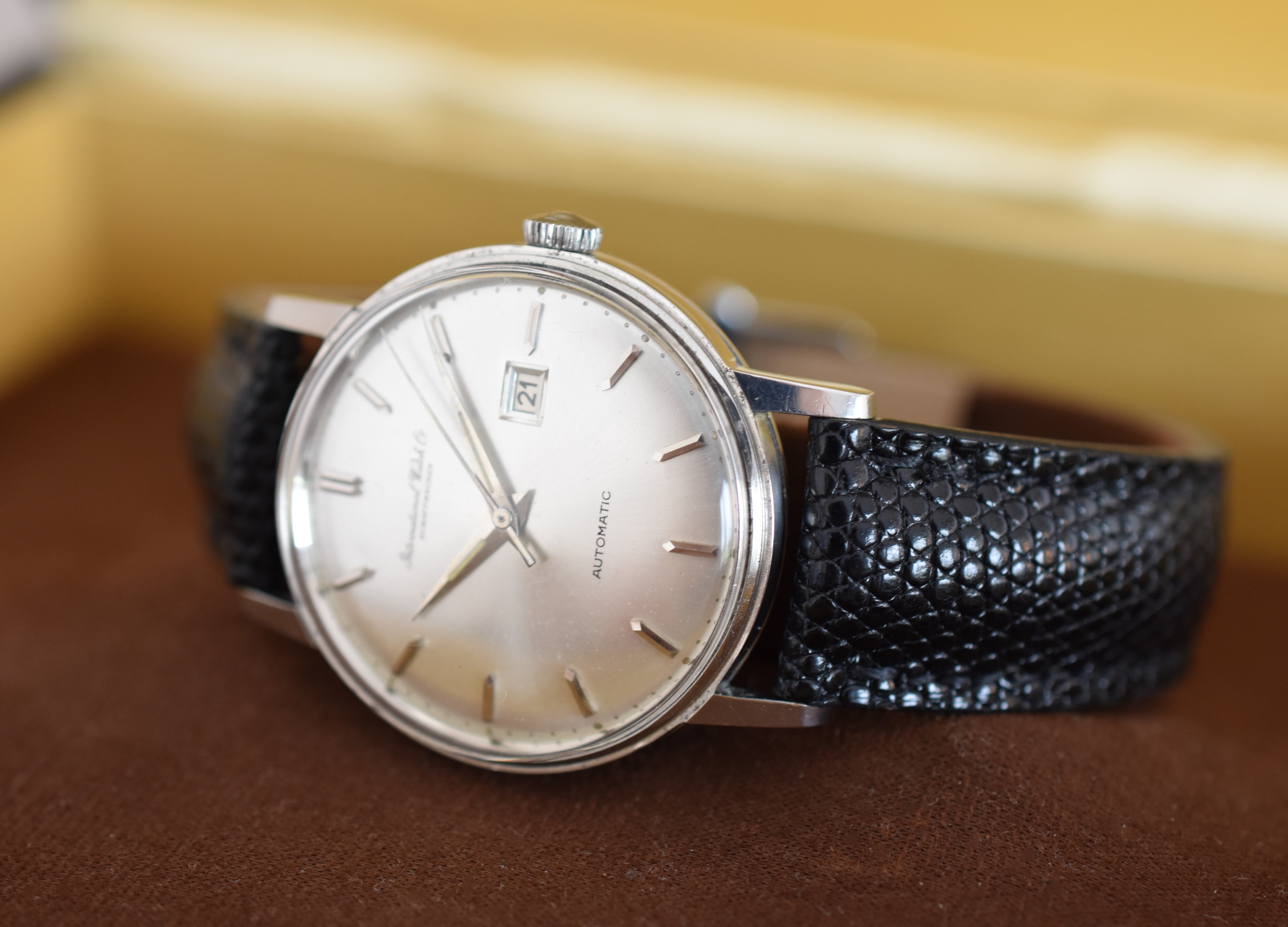 IWC Classique 1965, Calibre 8531 Pellaton, Réf. 602, full set avec certificat d'origine