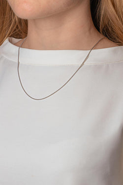 Collier Or blanc