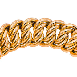 Bracelet Maille américaine Or jaune