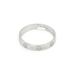 Bague Alliance CARTIER Love PM en or blanc