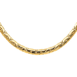 Collier Maille haricot Or jaune