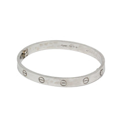 Bracelet Jonc CARTIER "Love" en or blanc