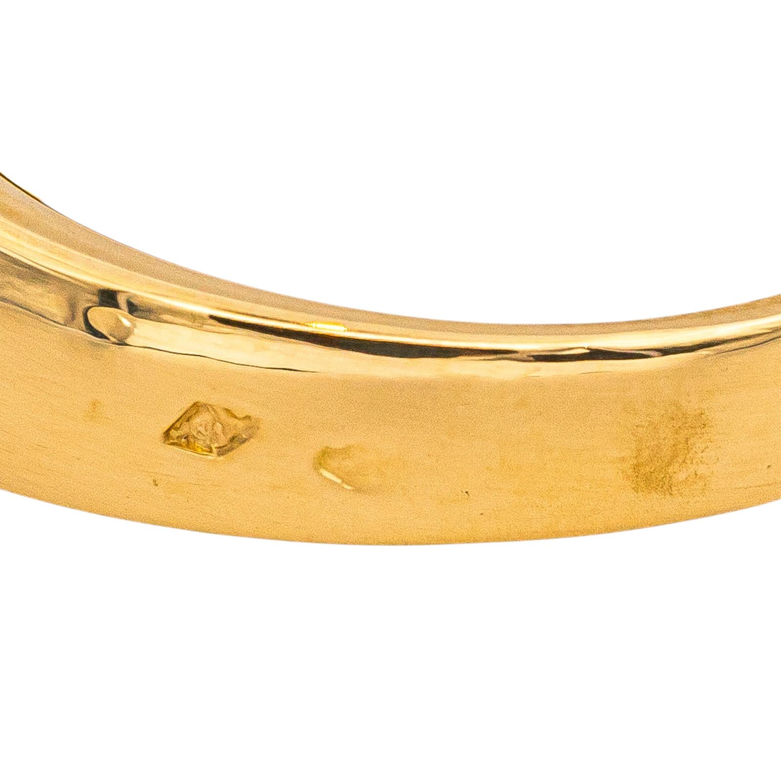 Bague Or jaune Emeraude