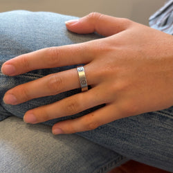 Bague CARTIER "Love" en or blanc