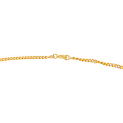 Collier  Maille gourmette  Or rose