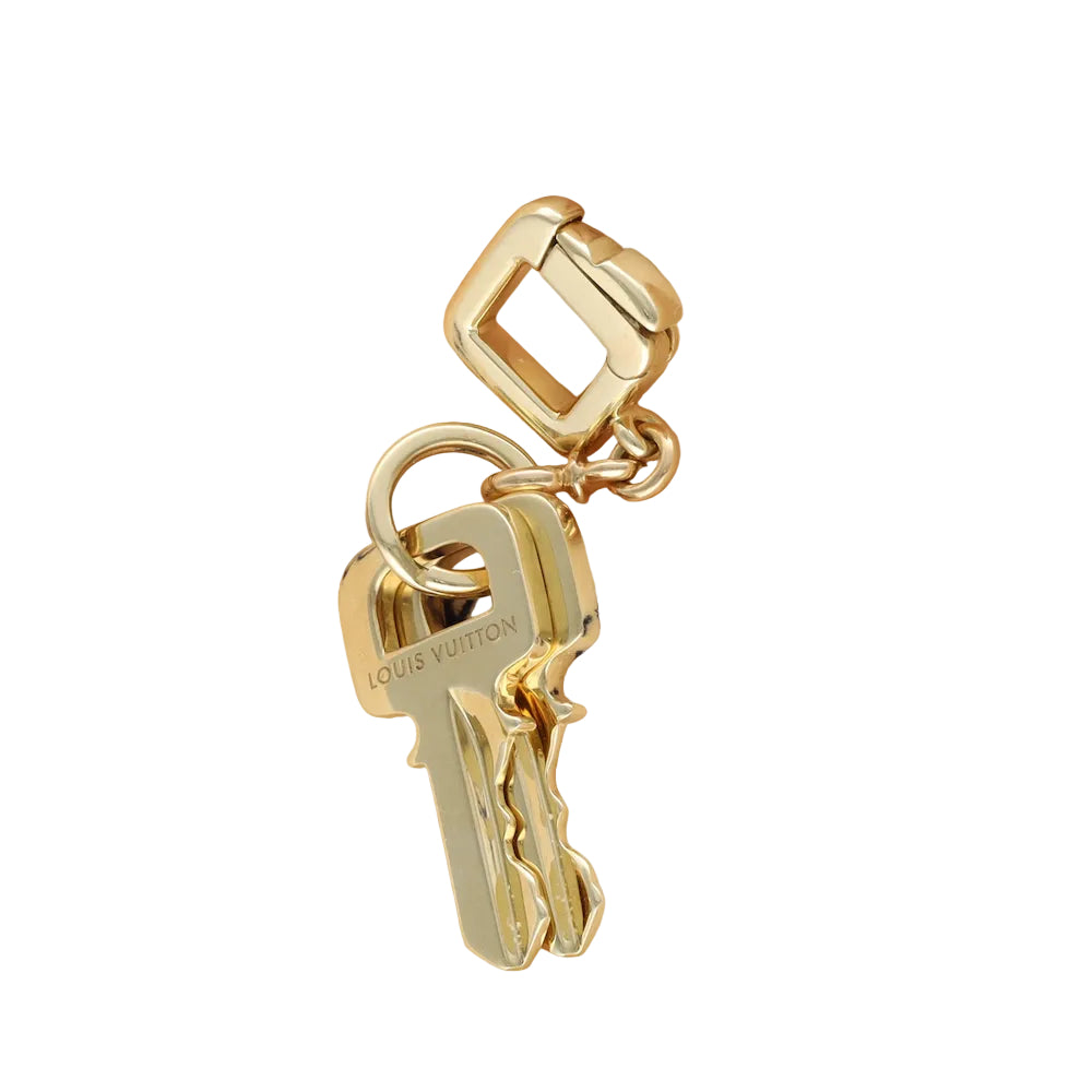 Charms LOUIS VUITTON en or jaune