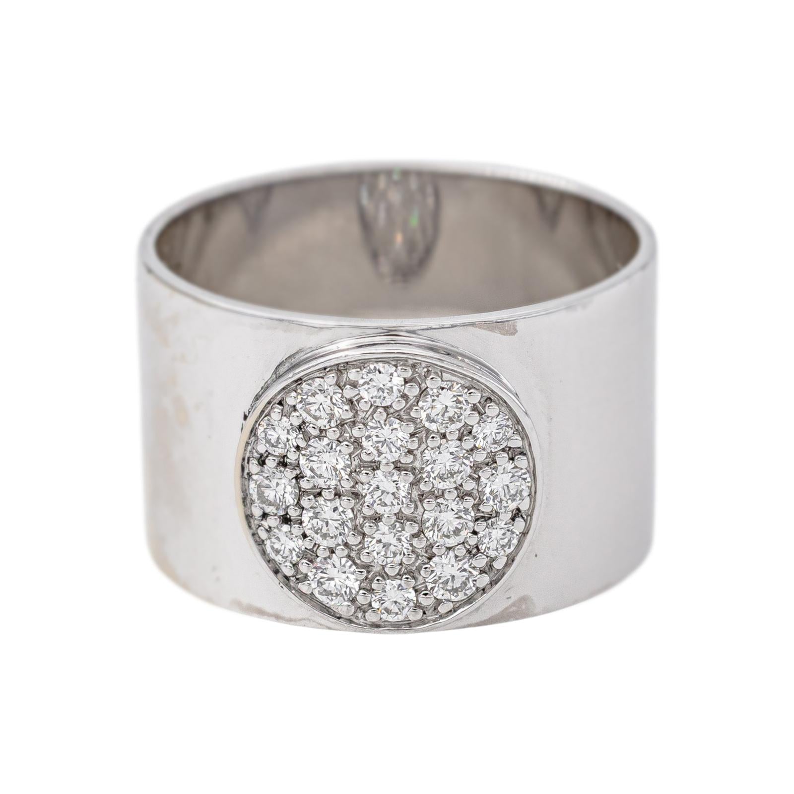 Dinh Van Bague Anthéa Or blanc Diamant