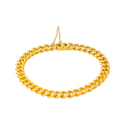 Bracelet Maille gourmette Or jaune
