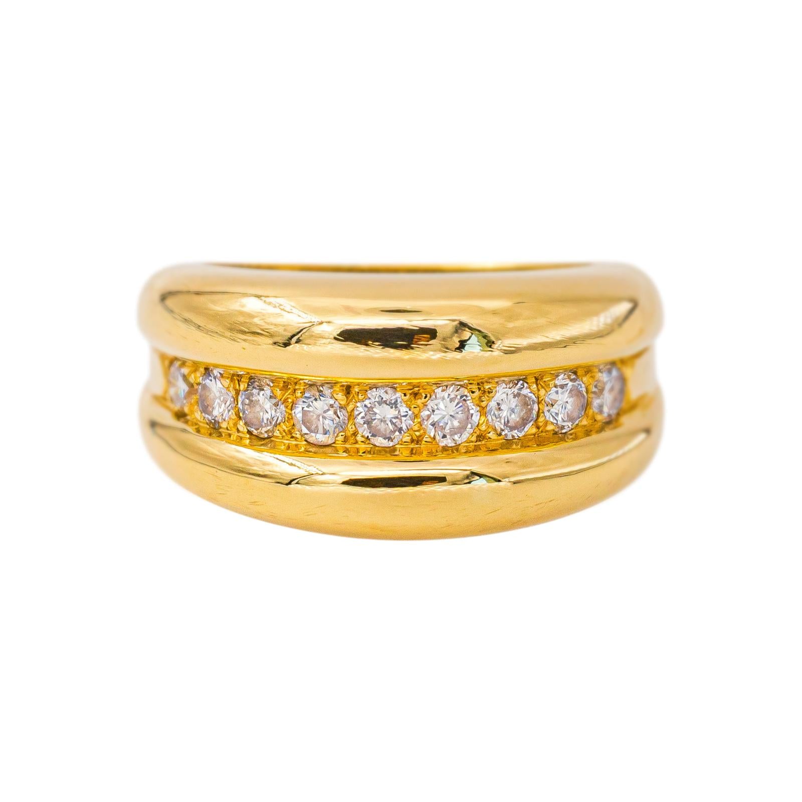 Bague Or jaune Diamant
