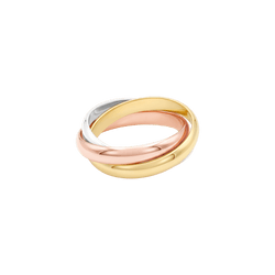 Bague Cartier, "Trinity Classique", 3 ors.