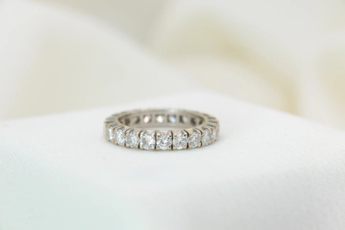 Alliance Américaine Vintage Or et Diamants - Castafiore