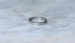 Alliance Art Déco Diamants sur Platine - Castafiore