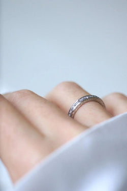 Alliance Art Déco Diamants sur Platine - Castafiore