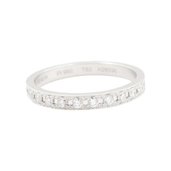 Alliance BOUCHERON "Beloved" en platine et diamants. - Castafiore