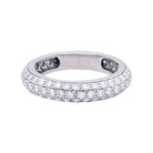 Alliance Cartier platine, diamants. - Castafiore