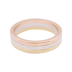 Alliance CARTIER "Vendôme Louis Cartier", trois ors. - Castafiore