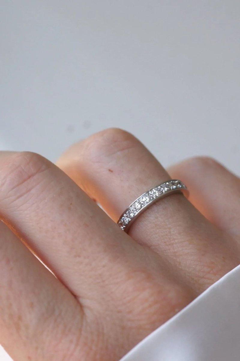 Alliance Diamants Art Déco Platine - Castafiore