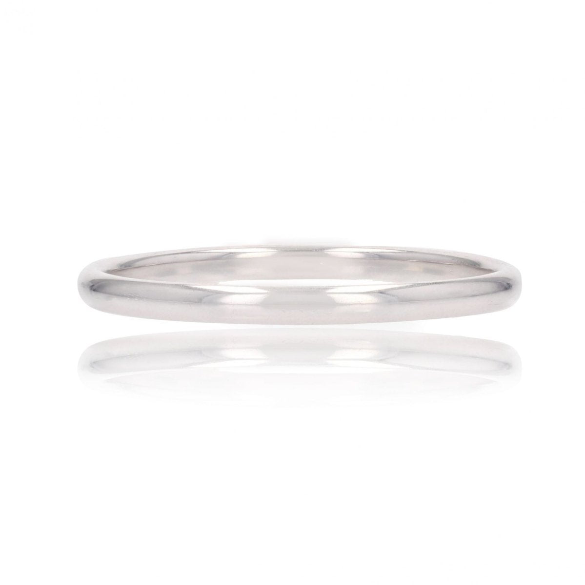 Alliance femme or blanc - Castafiore