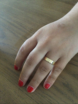 Alliance Homme En Or - Castafiore