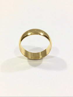 Alliance Homme Incurvée En Or - Castafiore